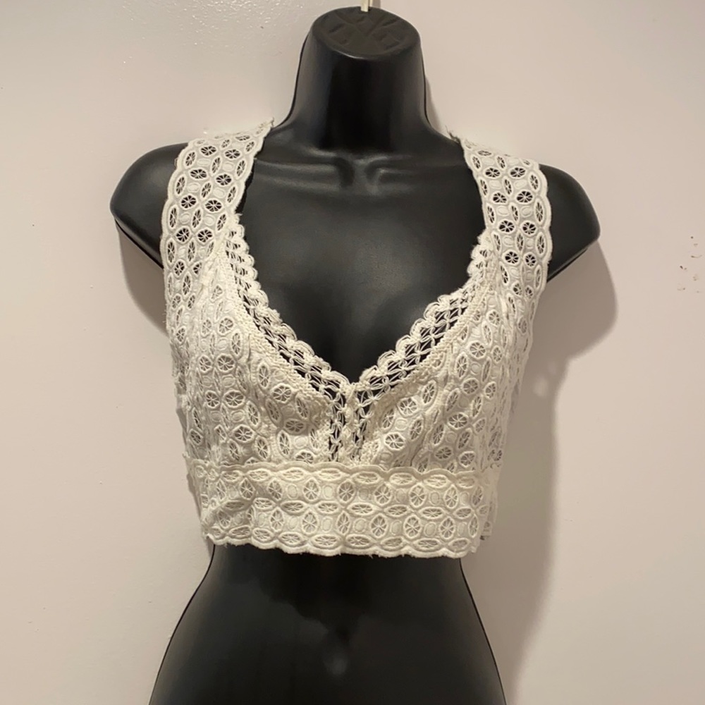 UO lace halter top